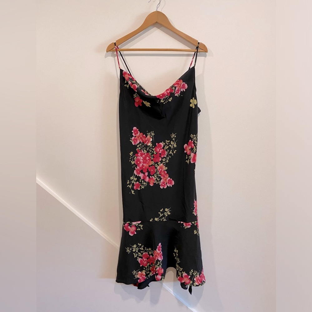VINTAGE FAIRWEATHER floral 90s slip dress